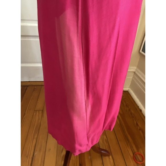 NWT 60  VTG Dress Classic Lady By Constantine Pink Aline Boho Flaws Sz 22 - Picture 8 of 16